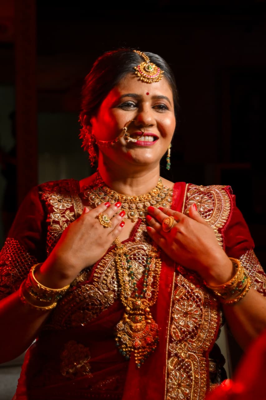 Dr. Bindu Shroff for Shree Mukt Jewellers — Groom's Mom Collection